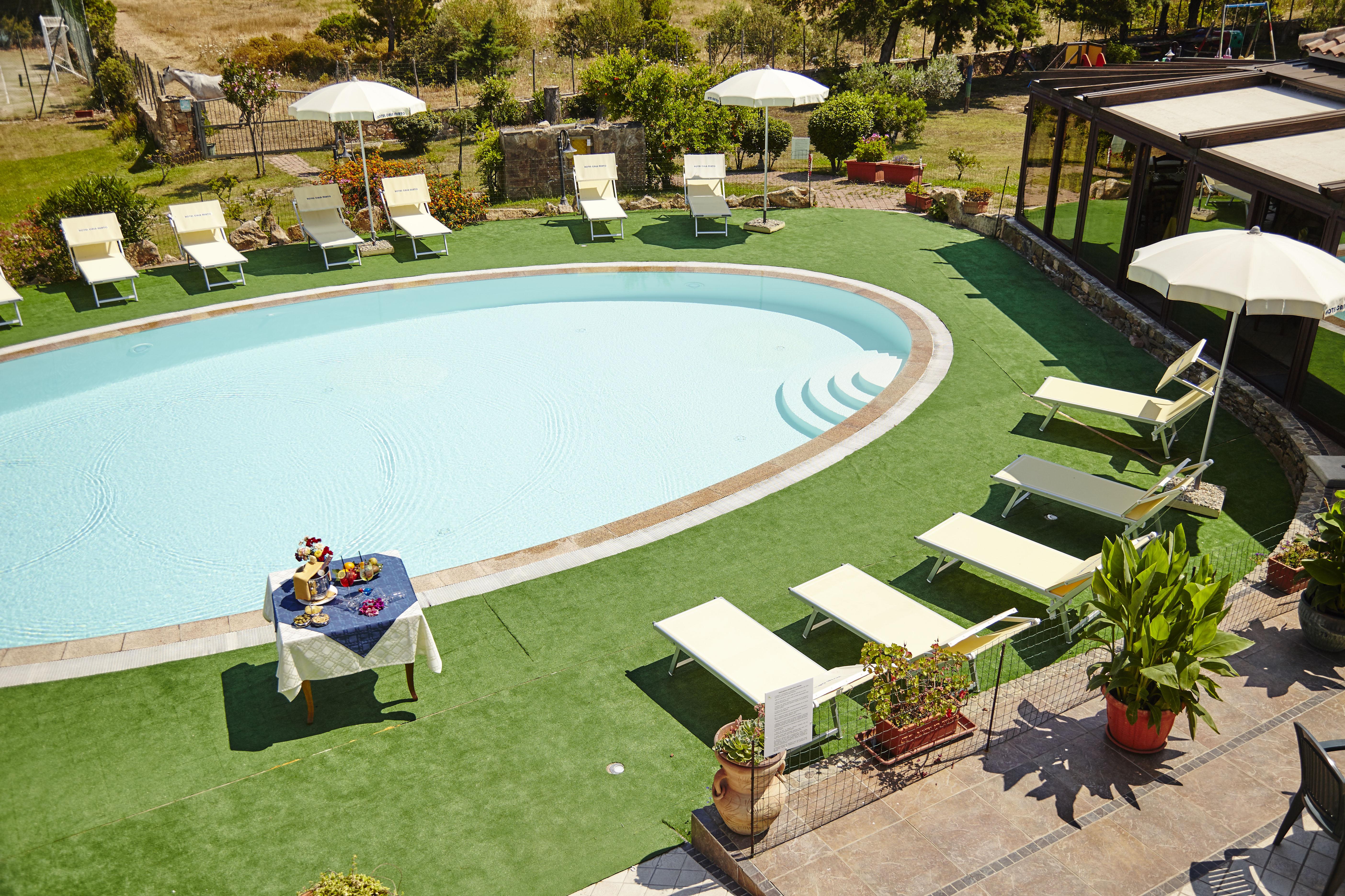 Hotel Cala Mirto Budoni Exterior foto